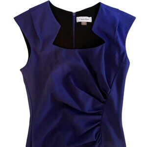 Calvin Klein Dramatic Sheath Dress